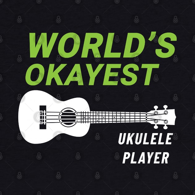 World's Okayest Ukulele Player Ukulele Dark Theme by nightsworthy